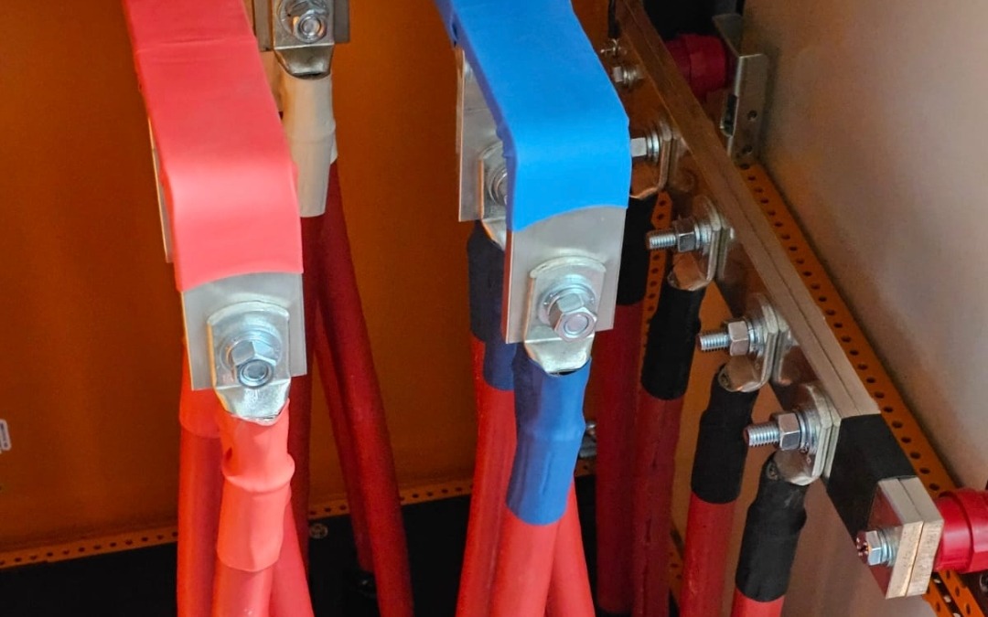 Warrawong Plaza embedded network MSB cable terminations